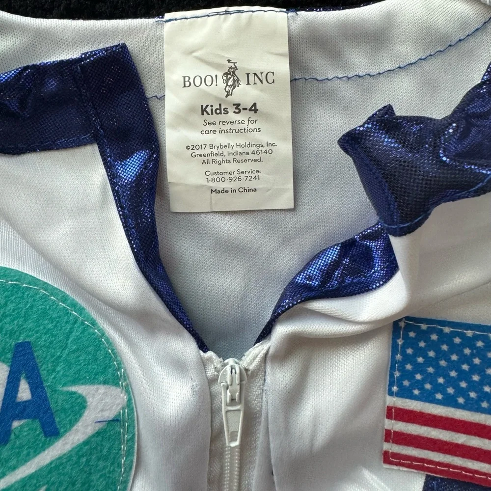 Toddler/Child Astronaut Costume – NASA Space Suit Size 3-4